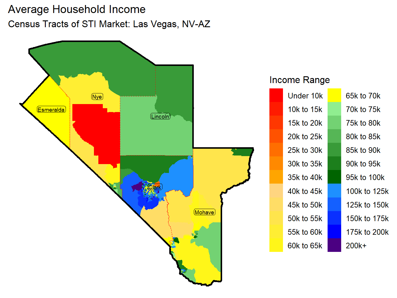 Household Income Thematic