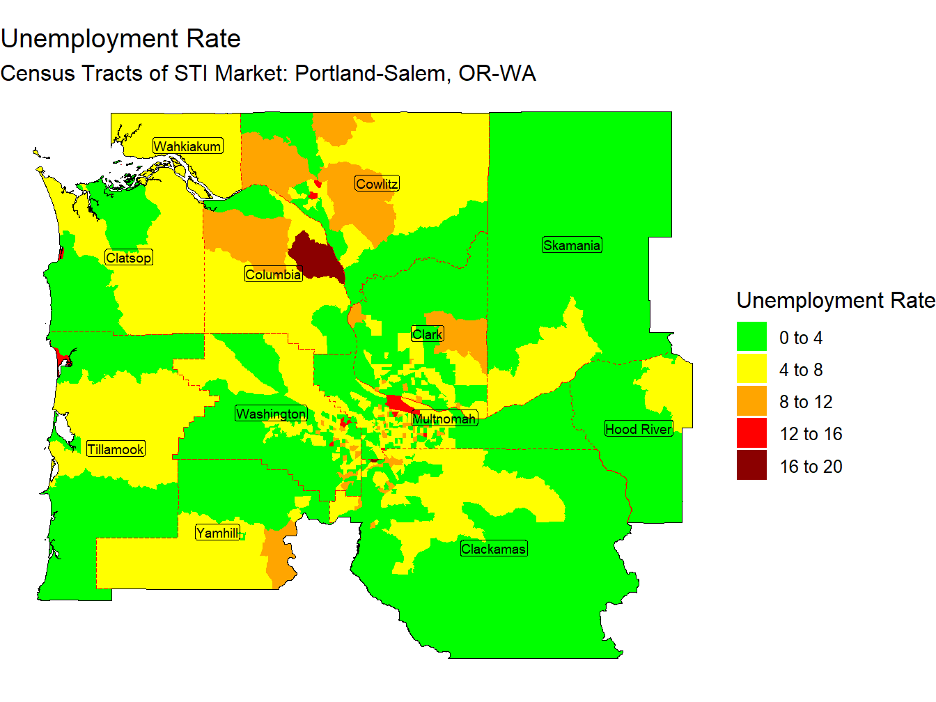 Unemployment Thematic