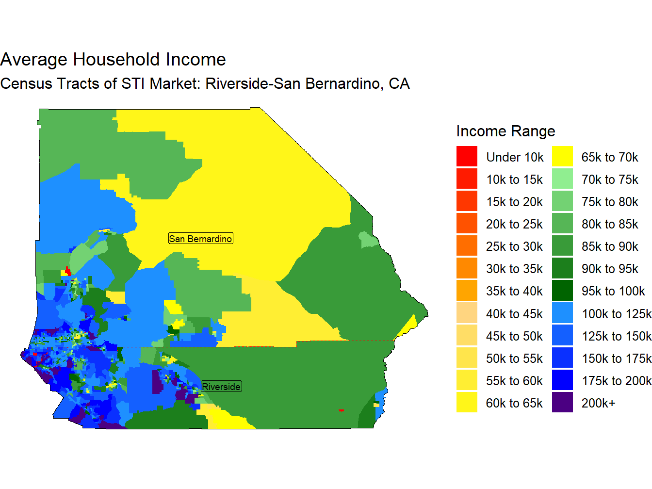 Household Income Thematic