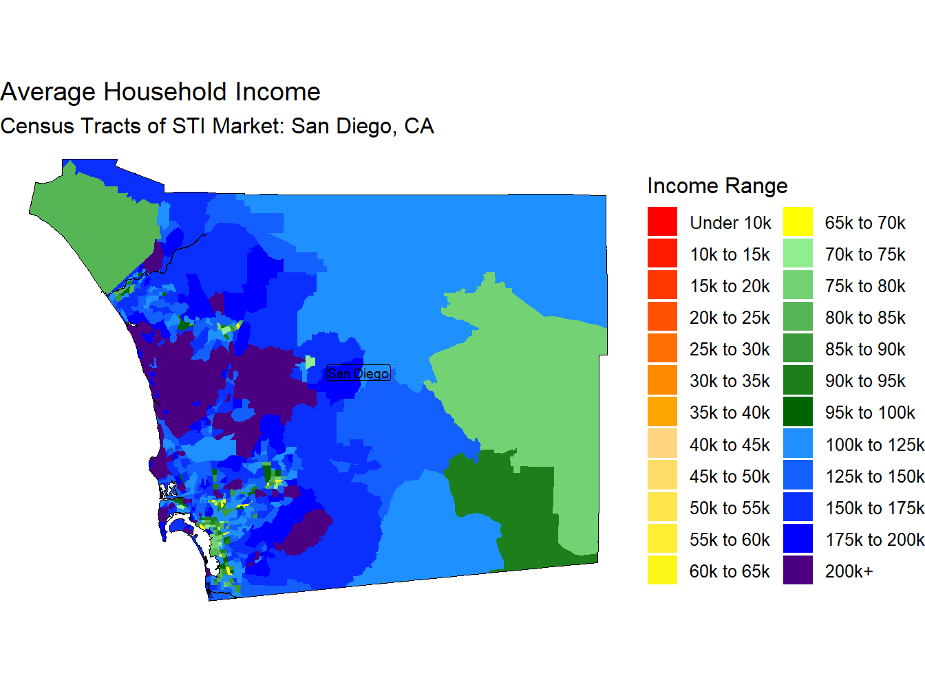 Household Income Thematic