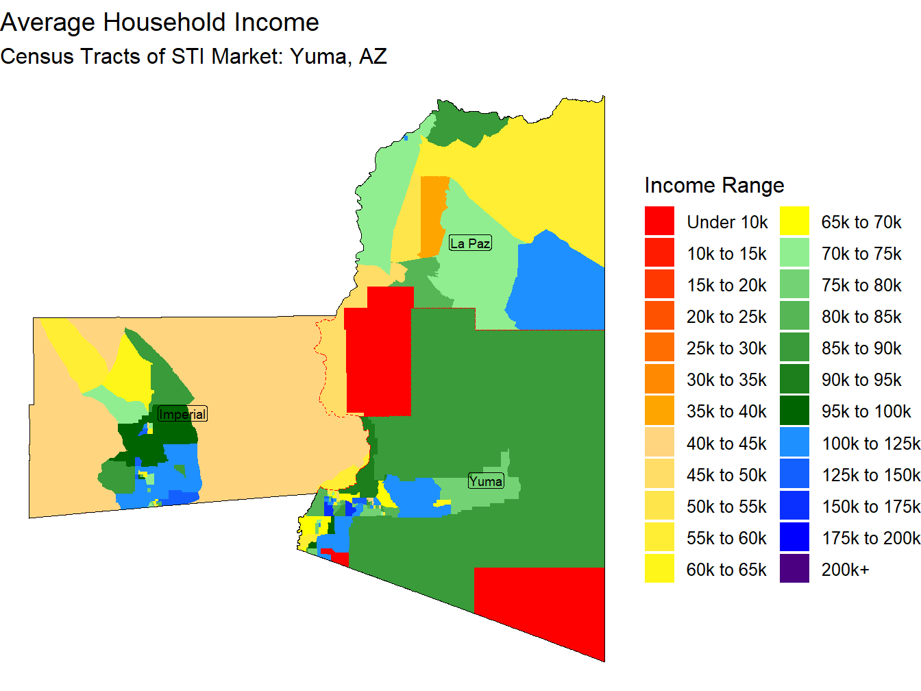 Household Income Thematic