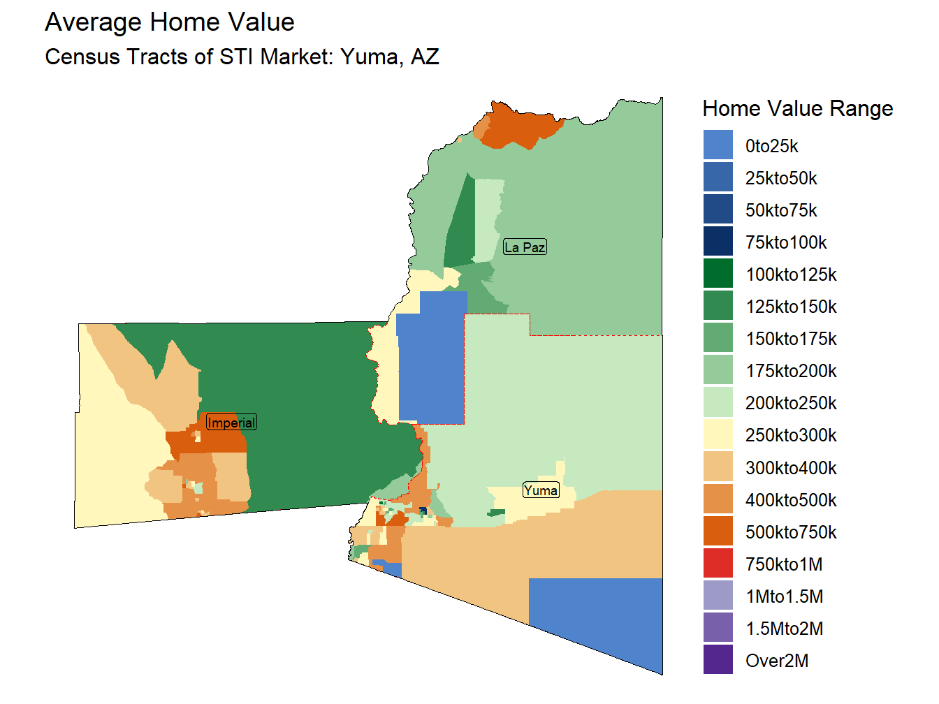 Home Value Thematic