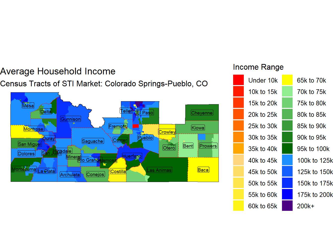 Household Income Thematic