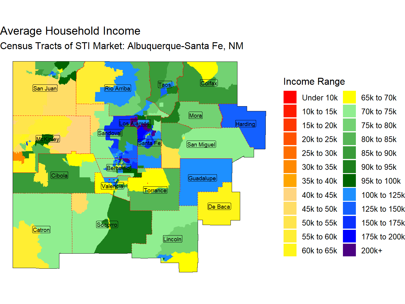 Household Income Thematic