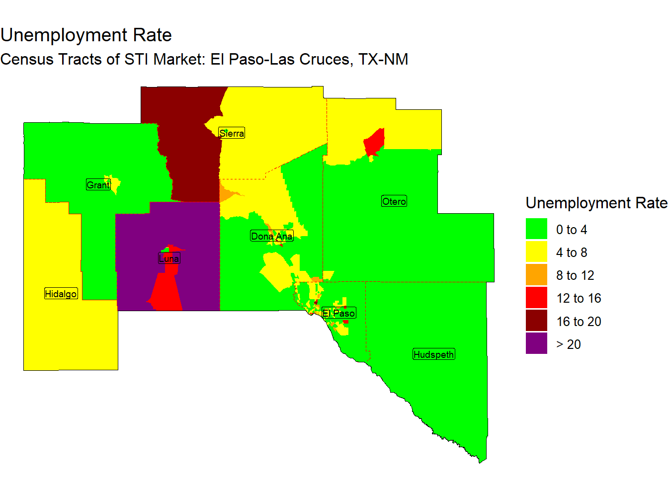 Unemployment Thematic
