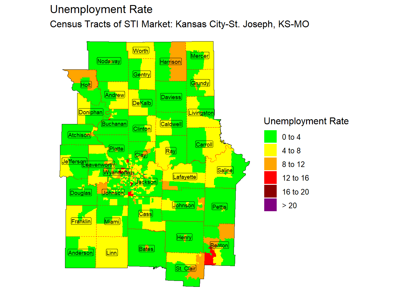 Unemployment Thematic