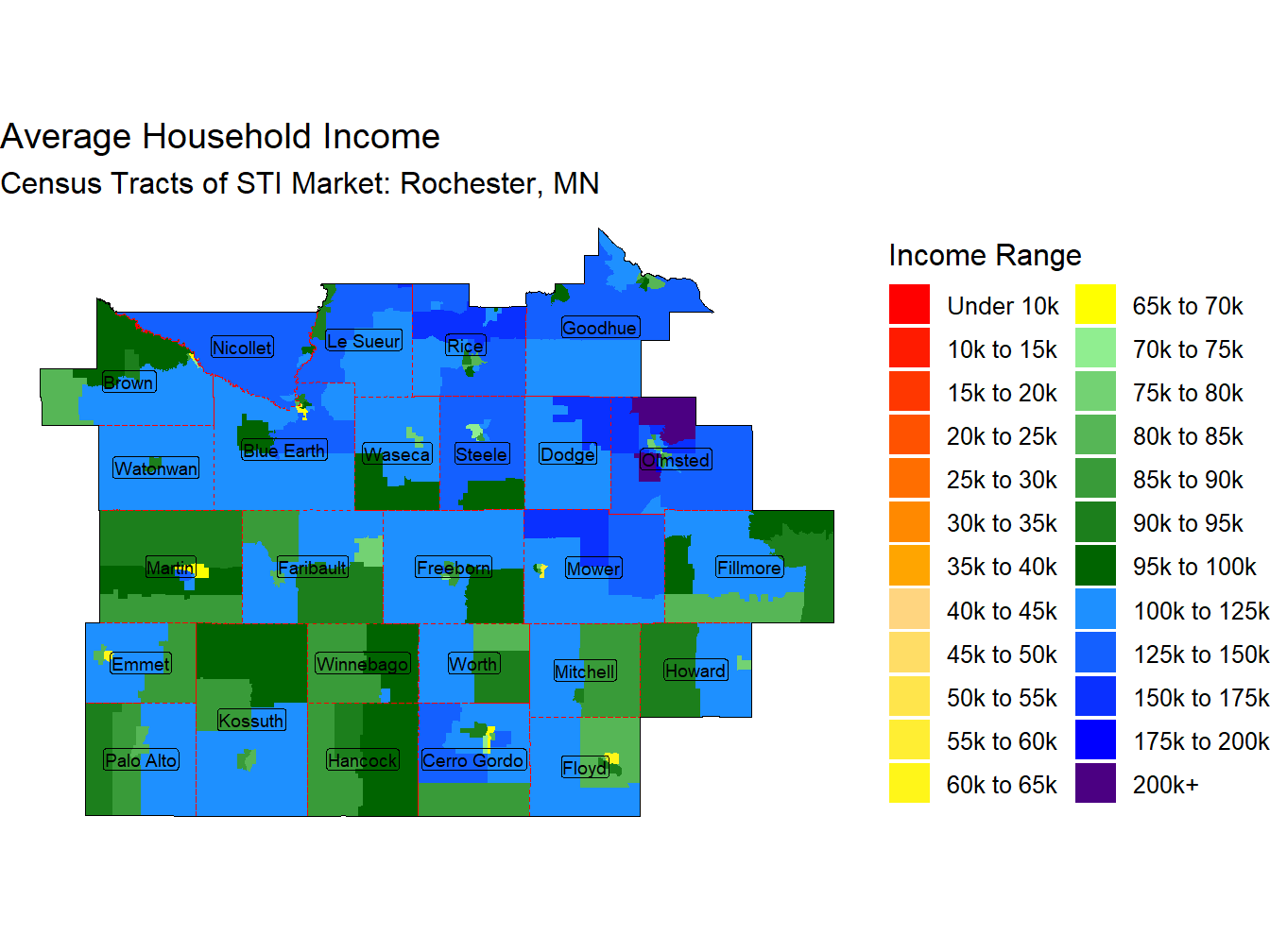 Household Income Thematic