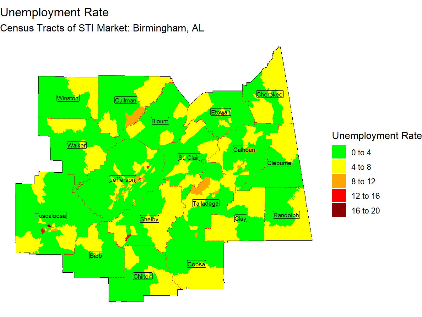 Unemployment Thematic