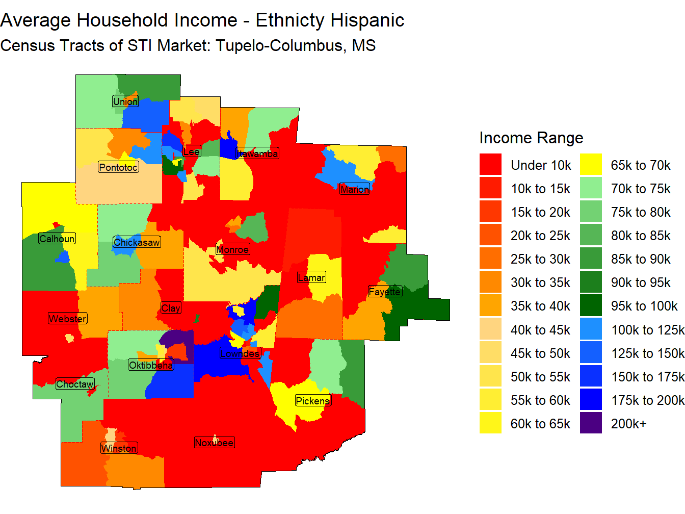 HHI hispanic Thematic