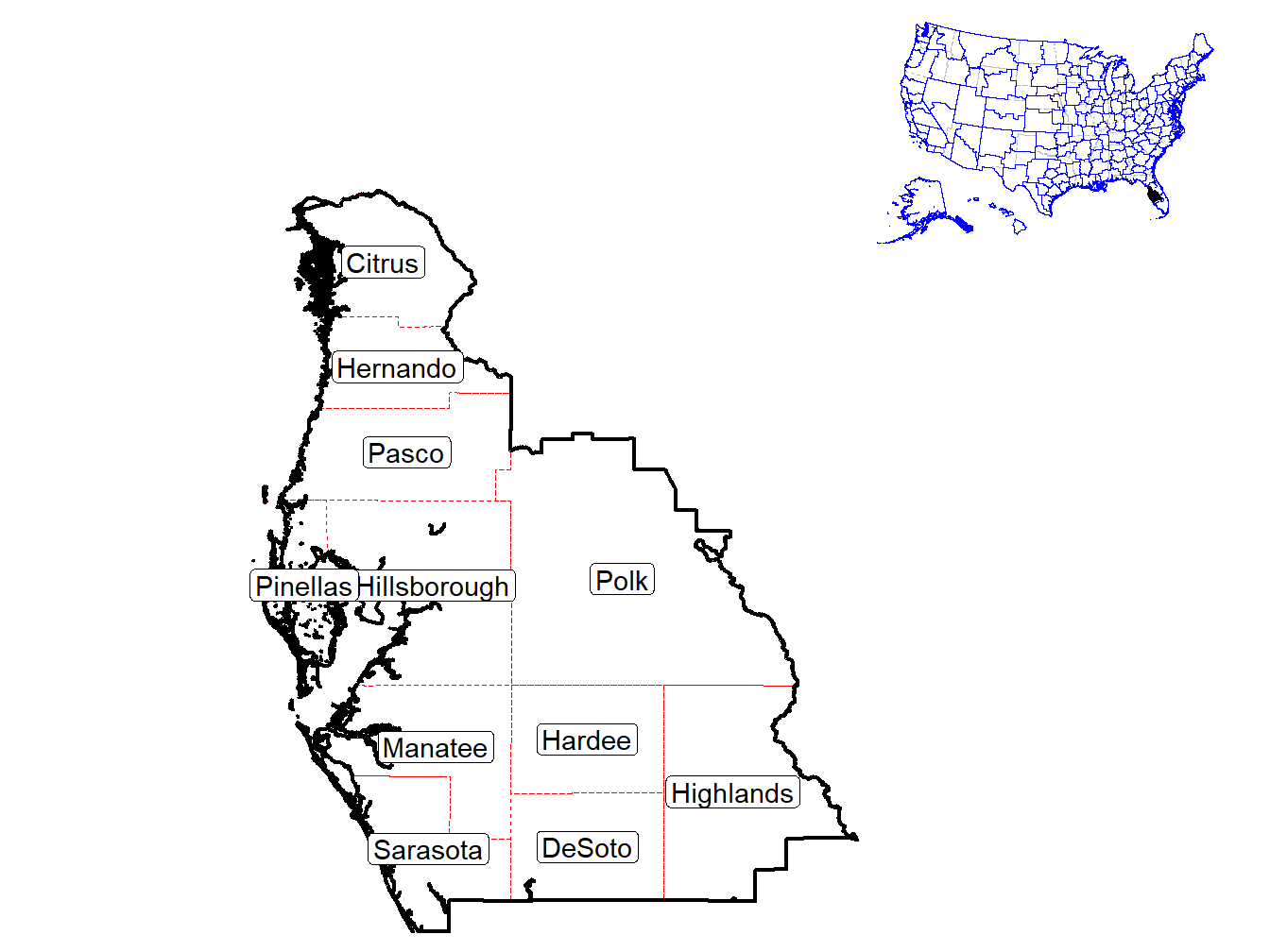 Counties in the Market