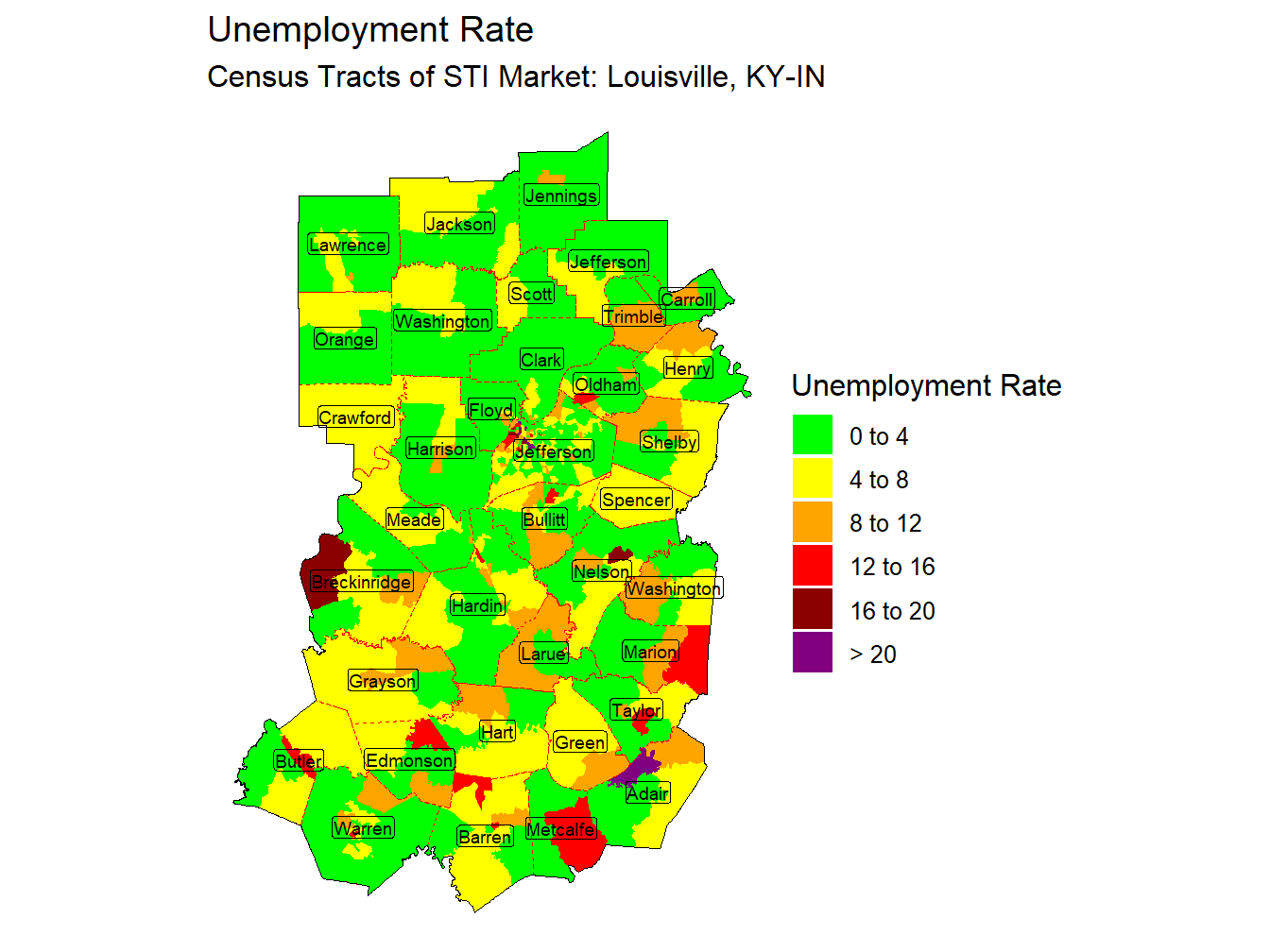 Unemployment Thematic