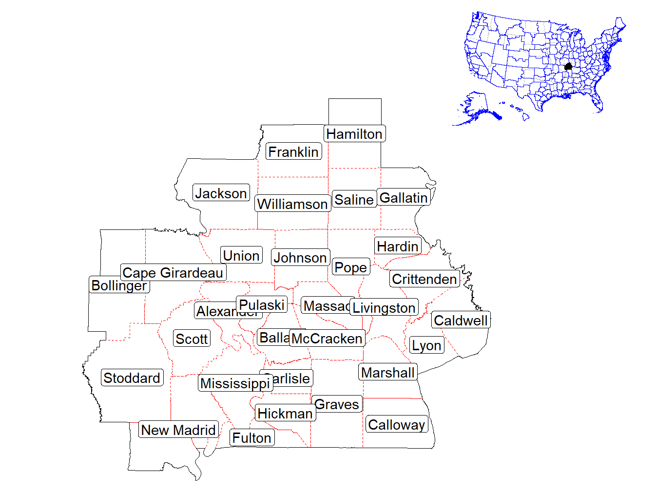 Counties in the Market